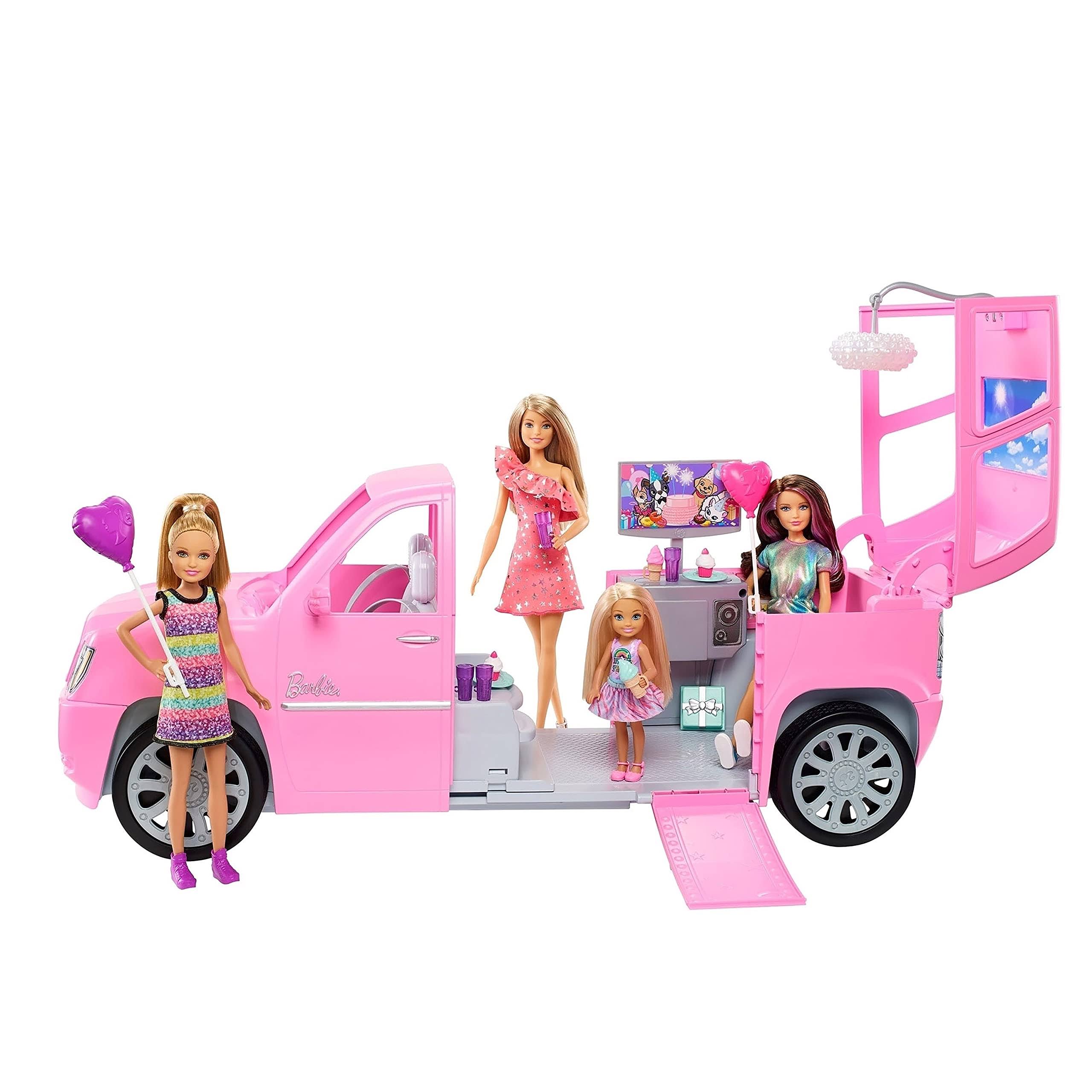 Barbie Dolls and Vehicle