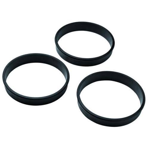 Matfer (346702) Exoglass Tart Rings, 2 1/2x22