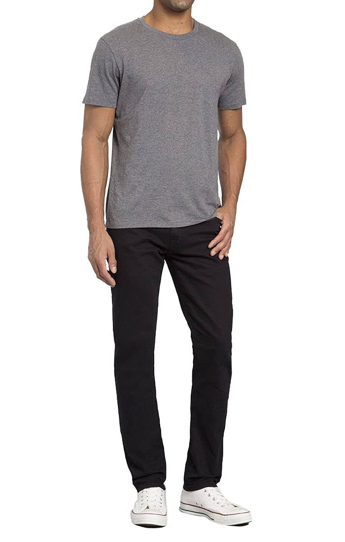 Mavi Jeans Jake Regular Rise Slim Leg in Black Williamsburg (Black Williamsburg) Men&s Jeans