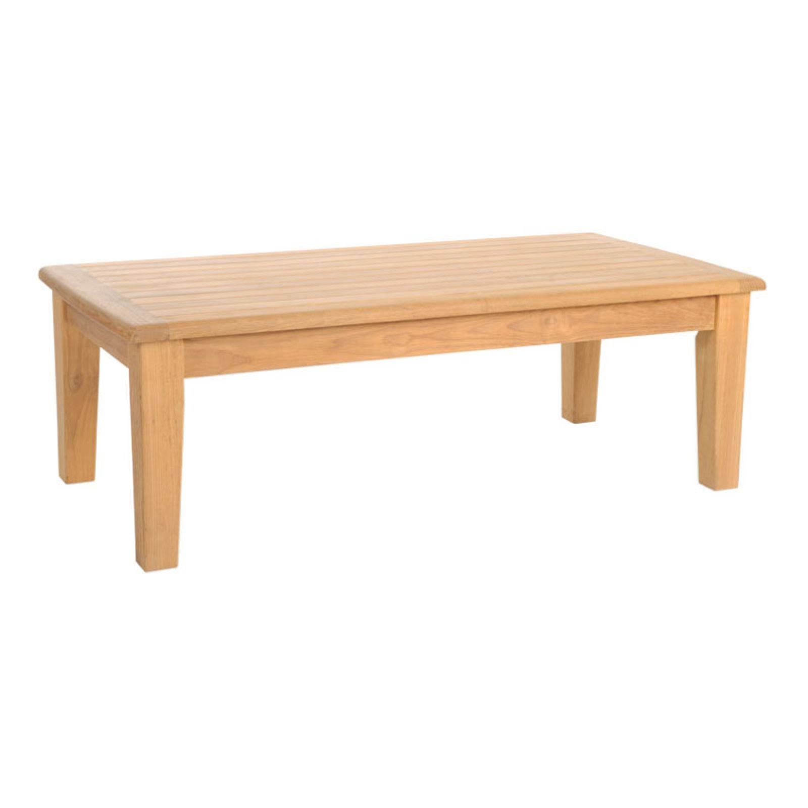 HiTeak Furniture Grande Rectangular Teak Outdoor Coffee Table