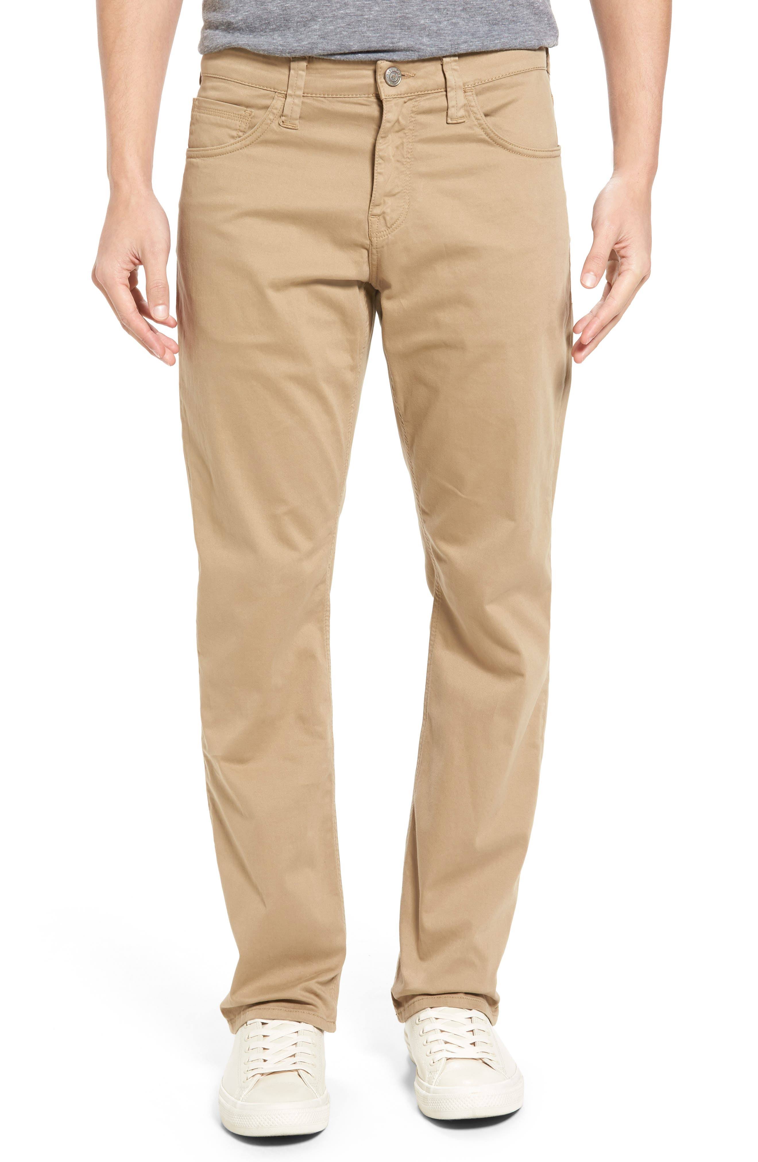 Mavi Men&s Matt Relaxed Straight Pant - British Khaki - 32x30