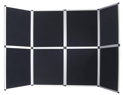 8 Panel Table Top Display