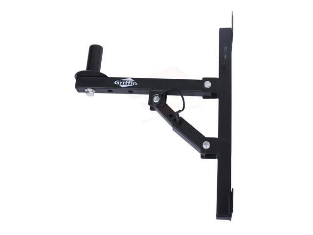 Premium PA Speakers Wall Mount Brackets by Griffin 鈥?Set of 2 Professional All Steel Audio Speaker Holders 鈥?with securing Locki