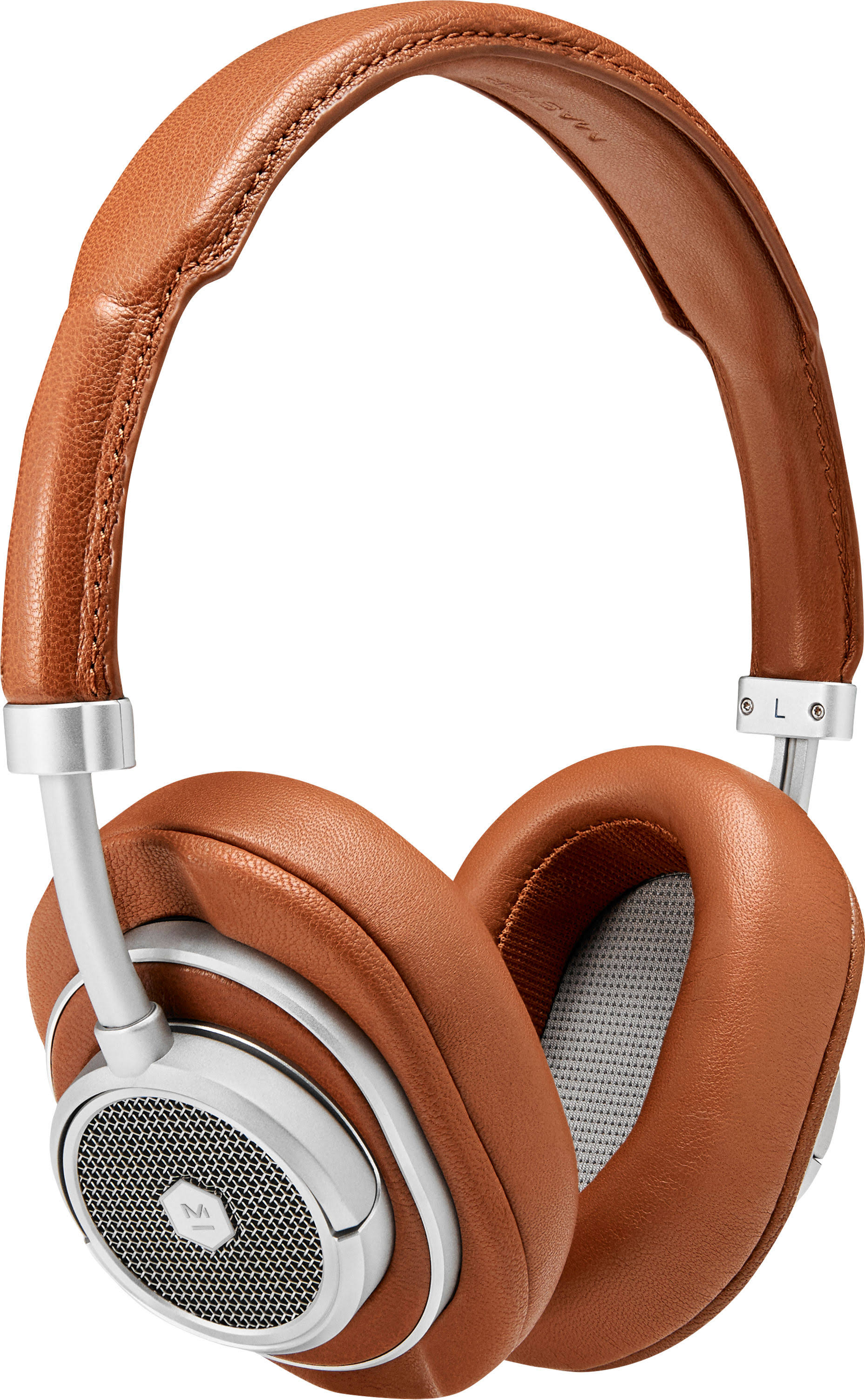 Master u0026 Dynamic MW50+ Wireless on and Over-Ear Headphones - Brown
