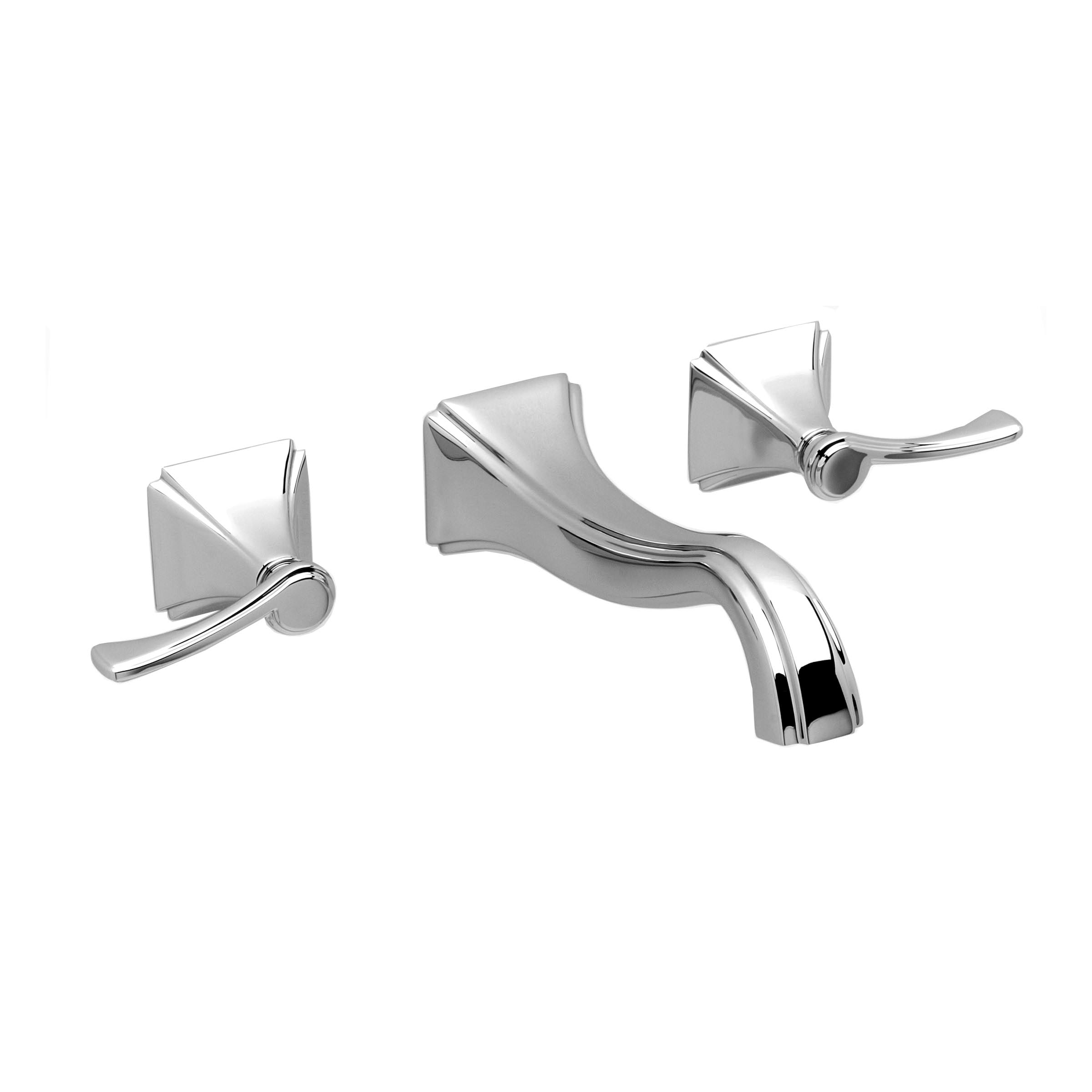 Newport Brass 3-2531/65 Kiara Wall Mount Lavatory Faucet Biscuit