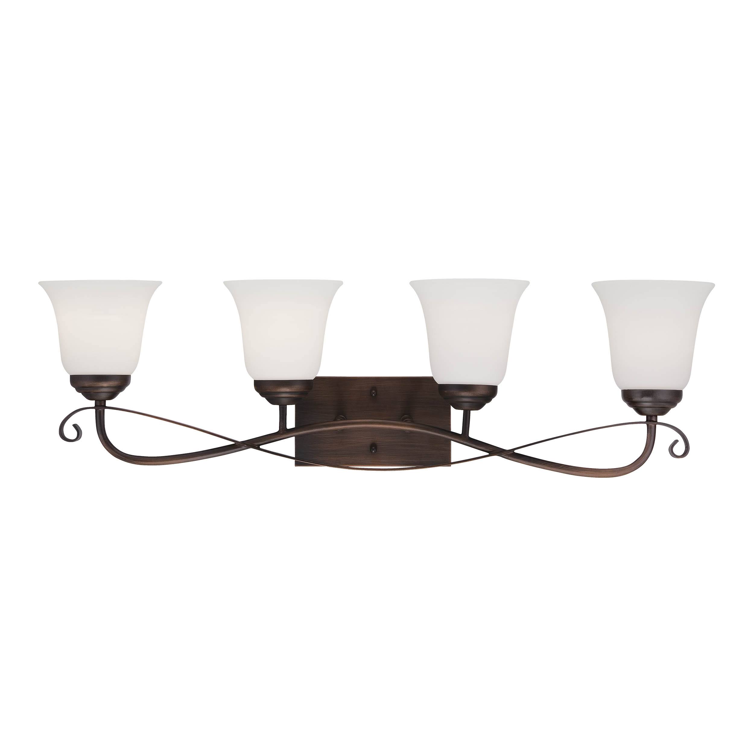 Millennium Lighting Kingsport Vanity Light, Rubbed Bronze - 3024-RBZ