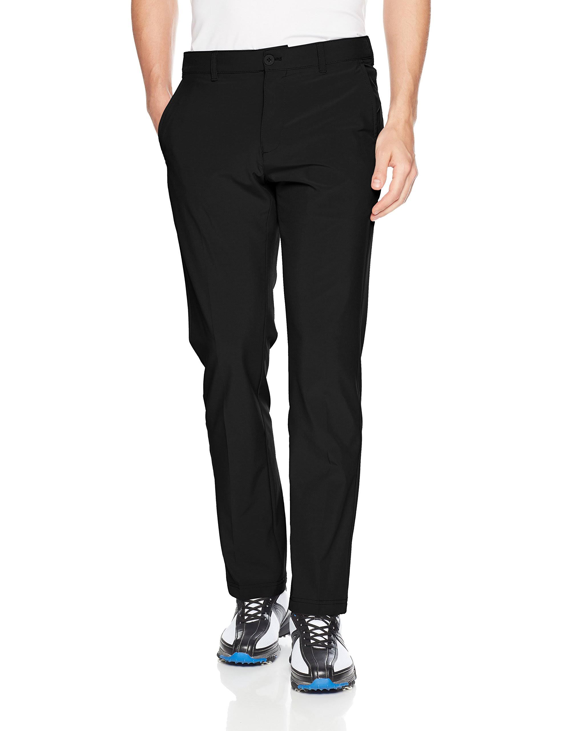 Men's Izod Swingflex Slim-Fit Stretch Performance Golf Pants, Size: 32x32, Black