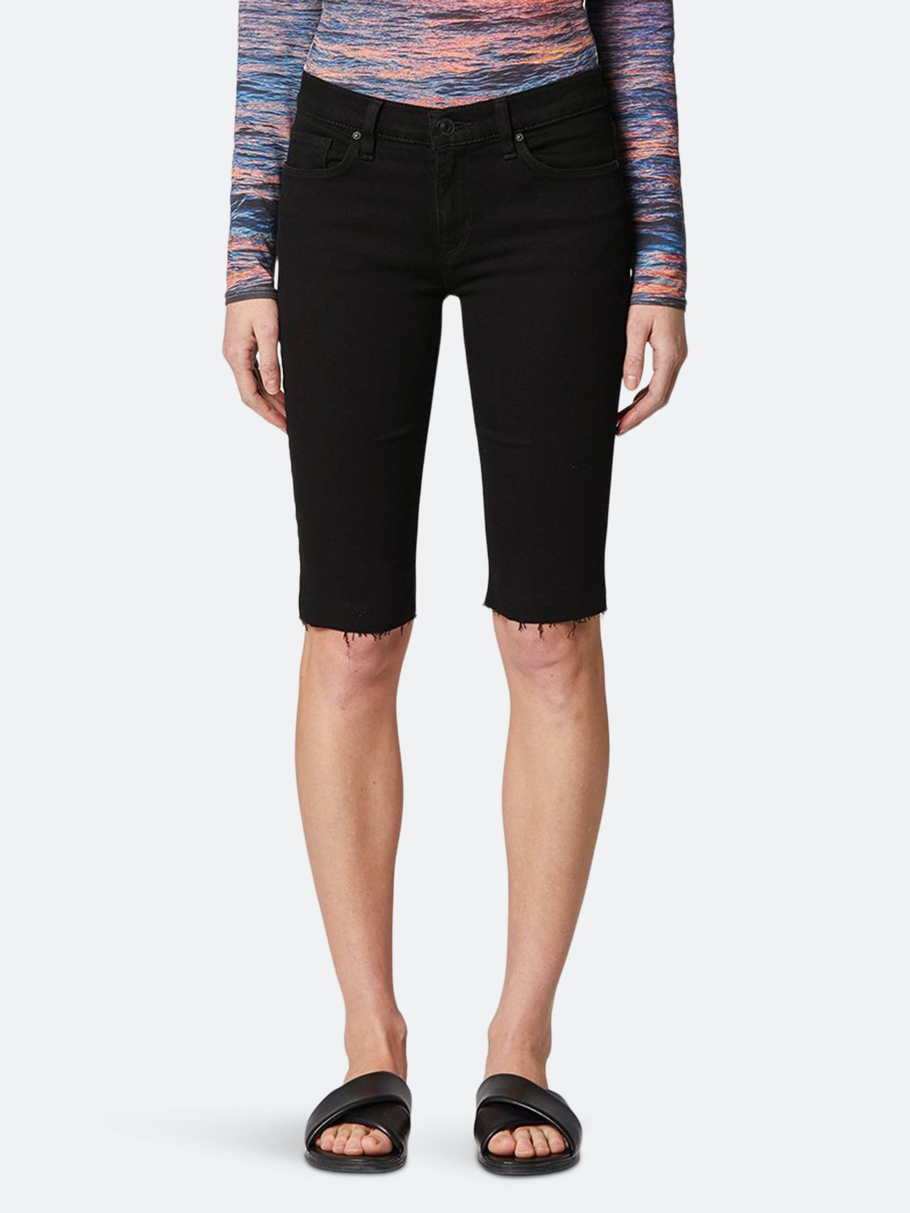 Hudson Jeans Amelia Mid-Rise Short - Black - 34