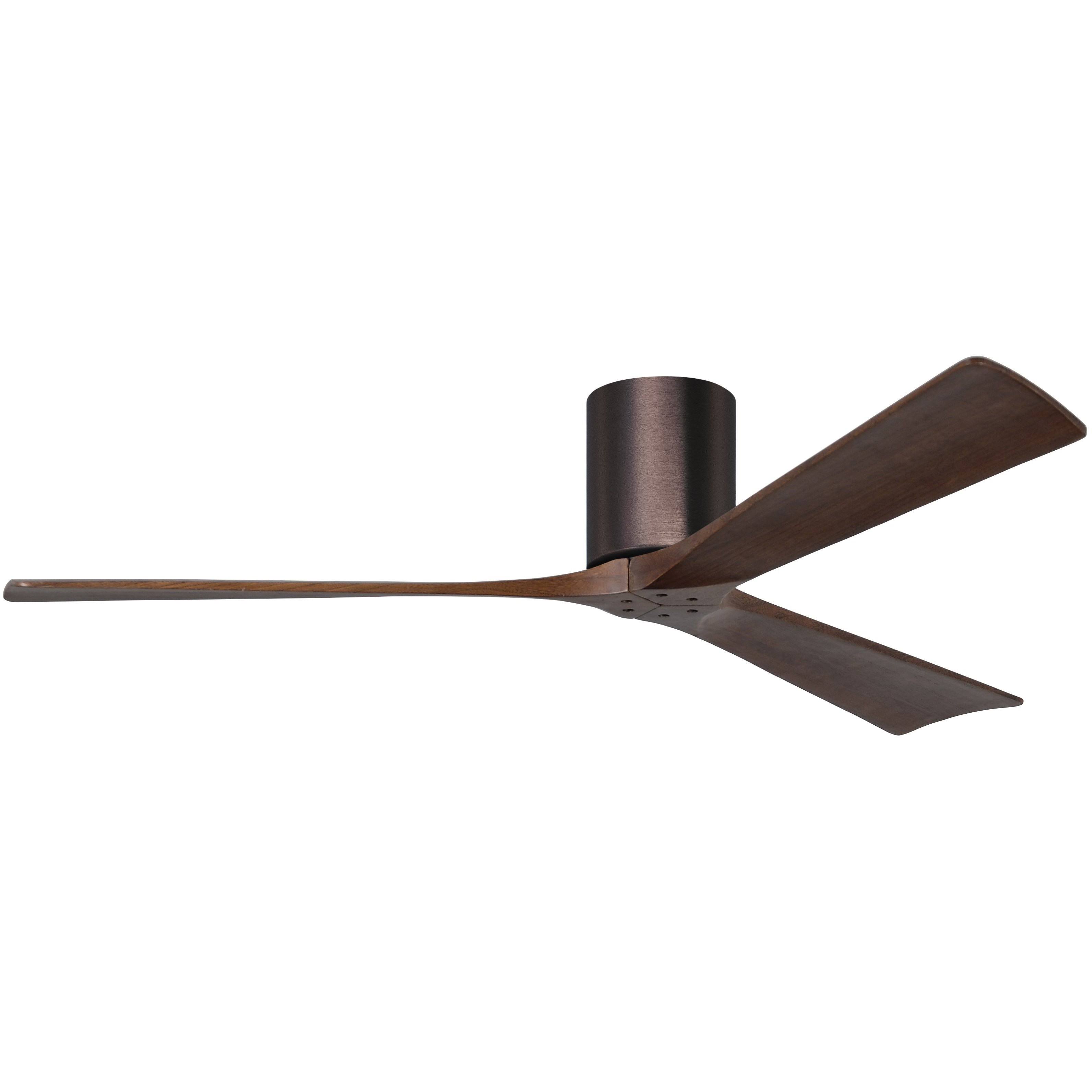 Irene Hugger Ceiling Fan by Matthews Fan Company, Brushed Bronze, IR3H-BB-WA-60
