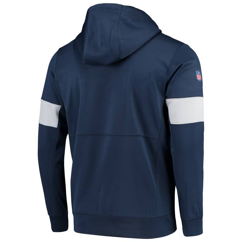 Dallas Cowboys Therma-Fit Fleece Full-Zip Hoodie - Navy S