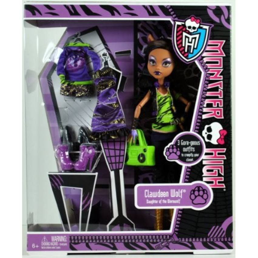 Monster High I Love Fashion Clawdeen Wolf Doll