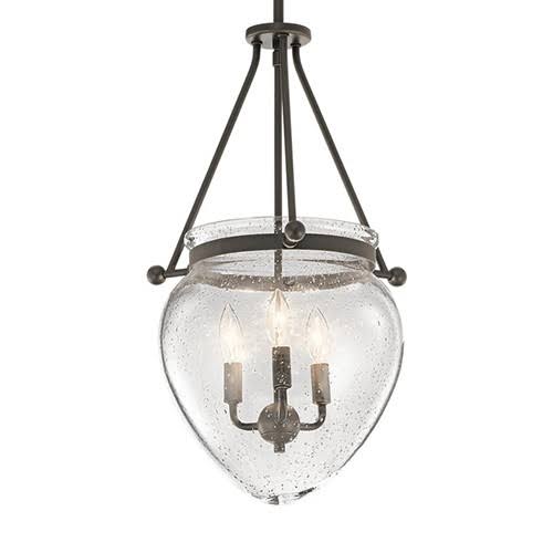Kichler Belle 3-Light Foyer Pendant Polished Nickel 42592PN