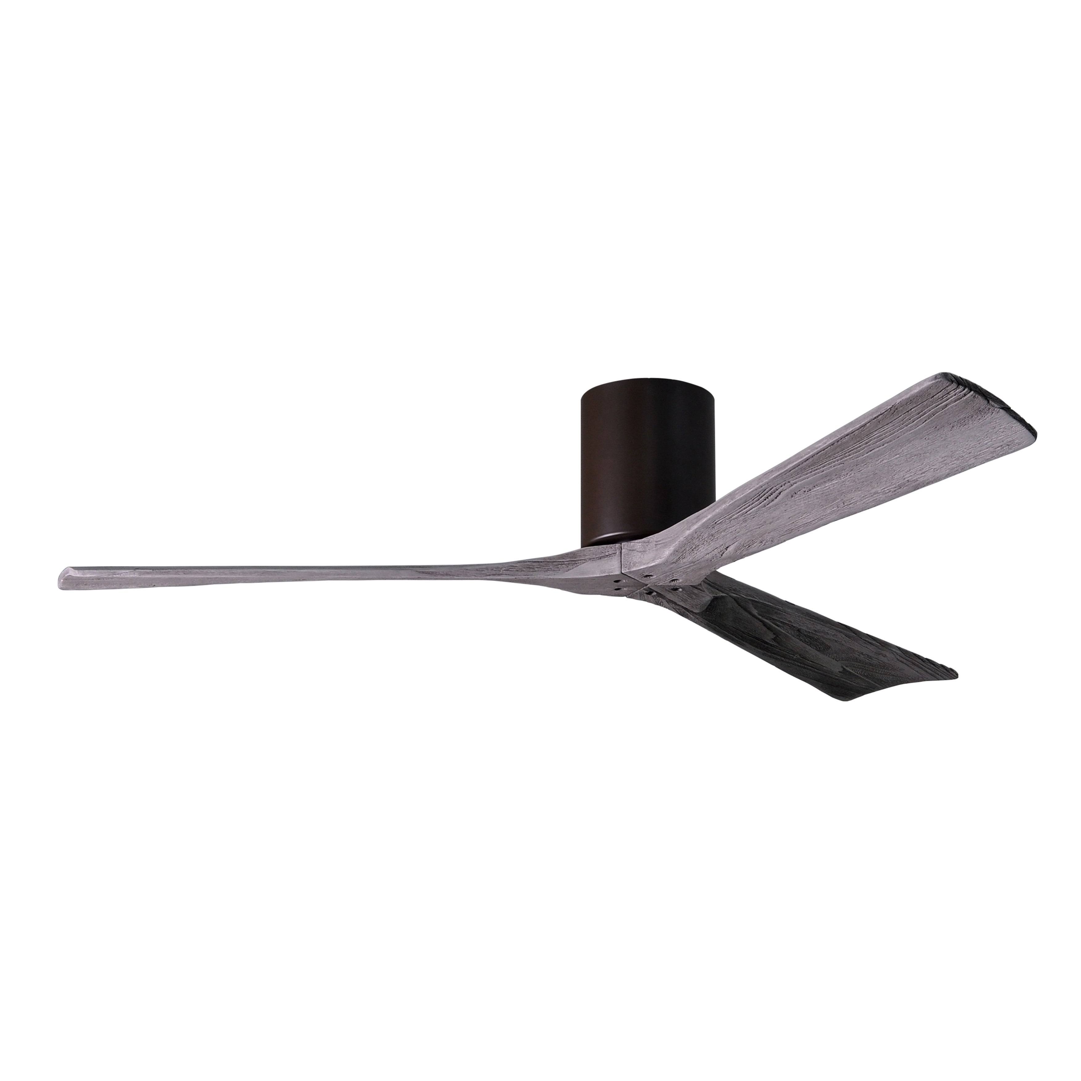 Irene Hugger Ceiling Fan by Matthews Fan Company, Textured Bronze, IR3H-TB-BW-60