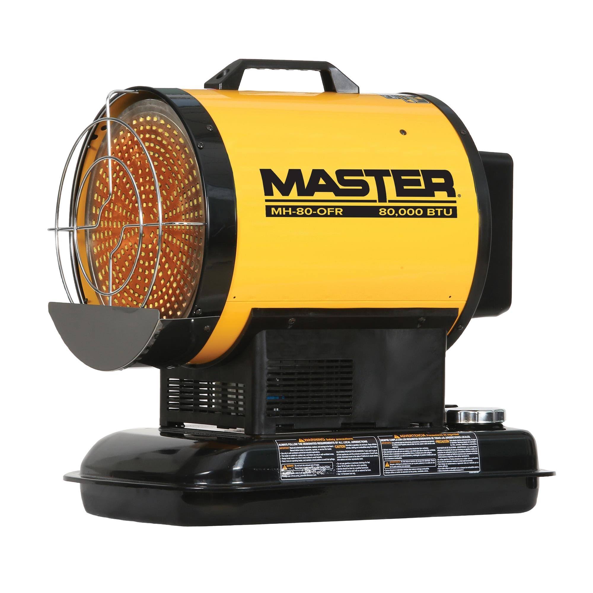 Master MH-80-OFR 80,000 BTU Kerosene/Diesel Radiant Heater
