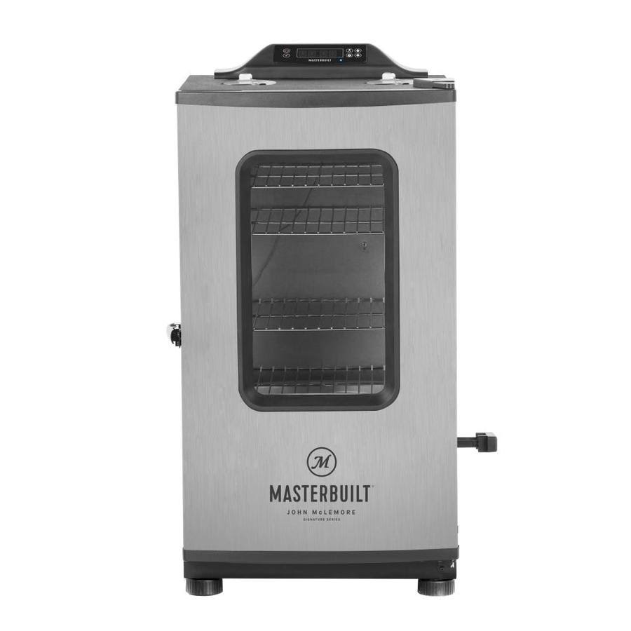 Masterbuilt John McLemore Signature Series 711.14-sq in Silver Smart Electric Smoker | MB25073519