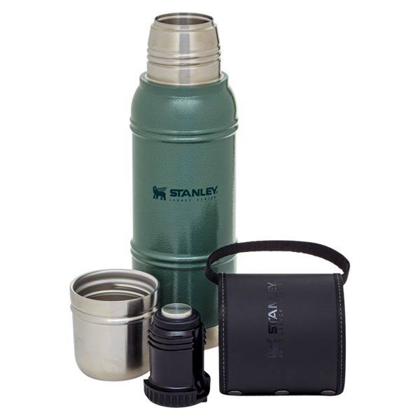 Stanley Legacy QuadVac Thermal Bottle - Hammertone Green - 1.1Qt/1L