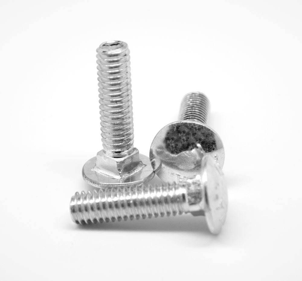 5/8x22-11 x 1 1/2x22 (FT) Coarse Thread A307 Grade A Carriage Bolt Low Carbon Steel Zinc Plated