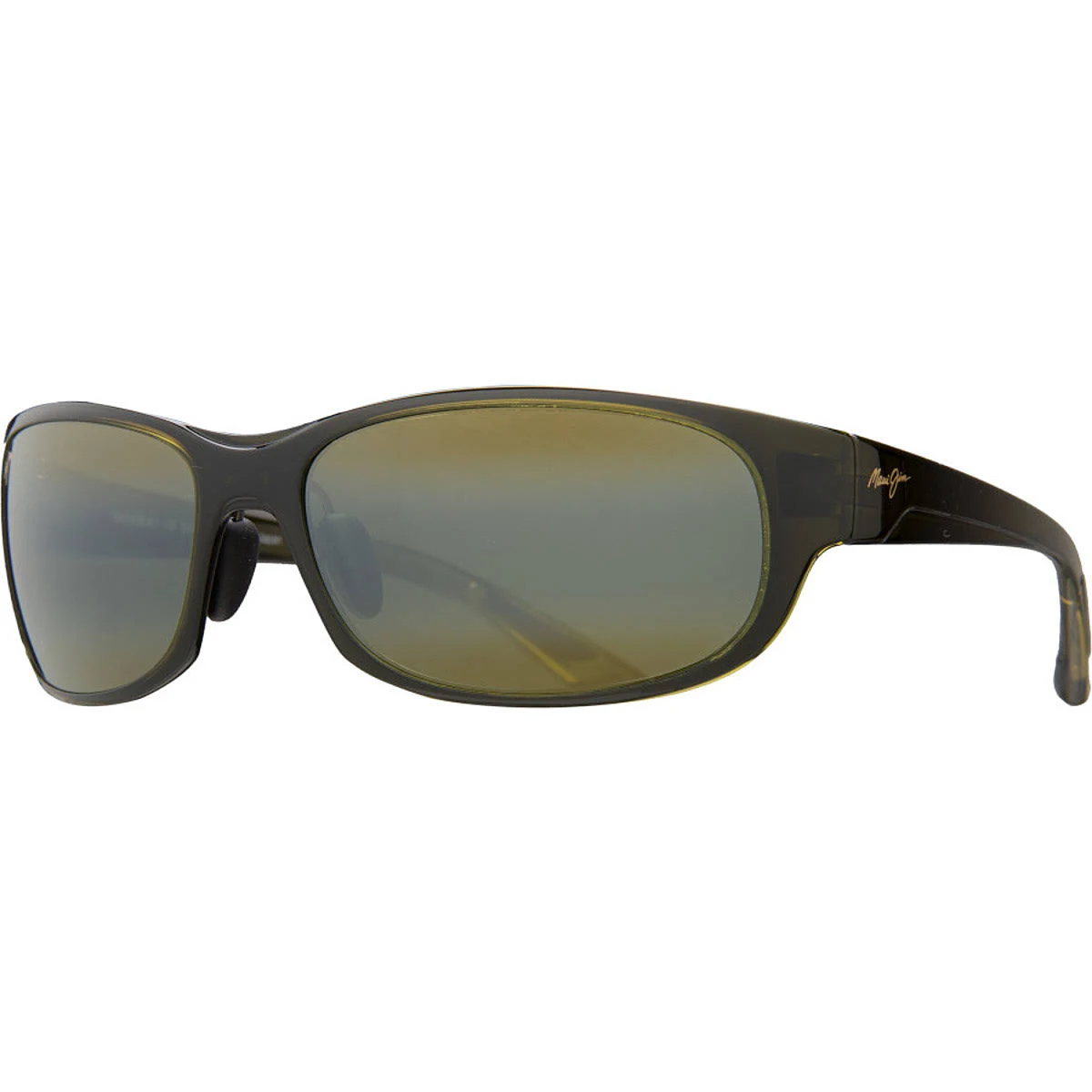 Maui Jim Twin Falls Sunglasses Olive Fade