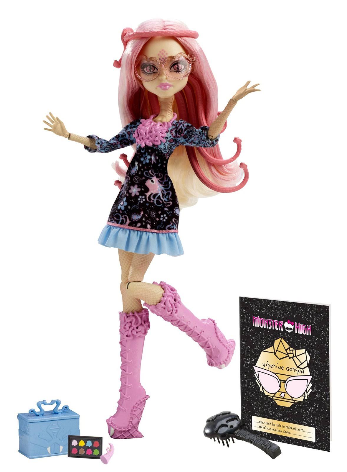 Monster High Frights Camera Action! Viperine Gorgon Doll