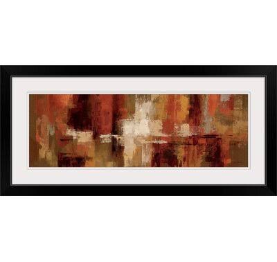 &Castanets Crop& Silvia Vassileva Painting Print Red Barrel Studio Format: Black Frame, Size: 20x22 H x 44x22 W x 1x22 D