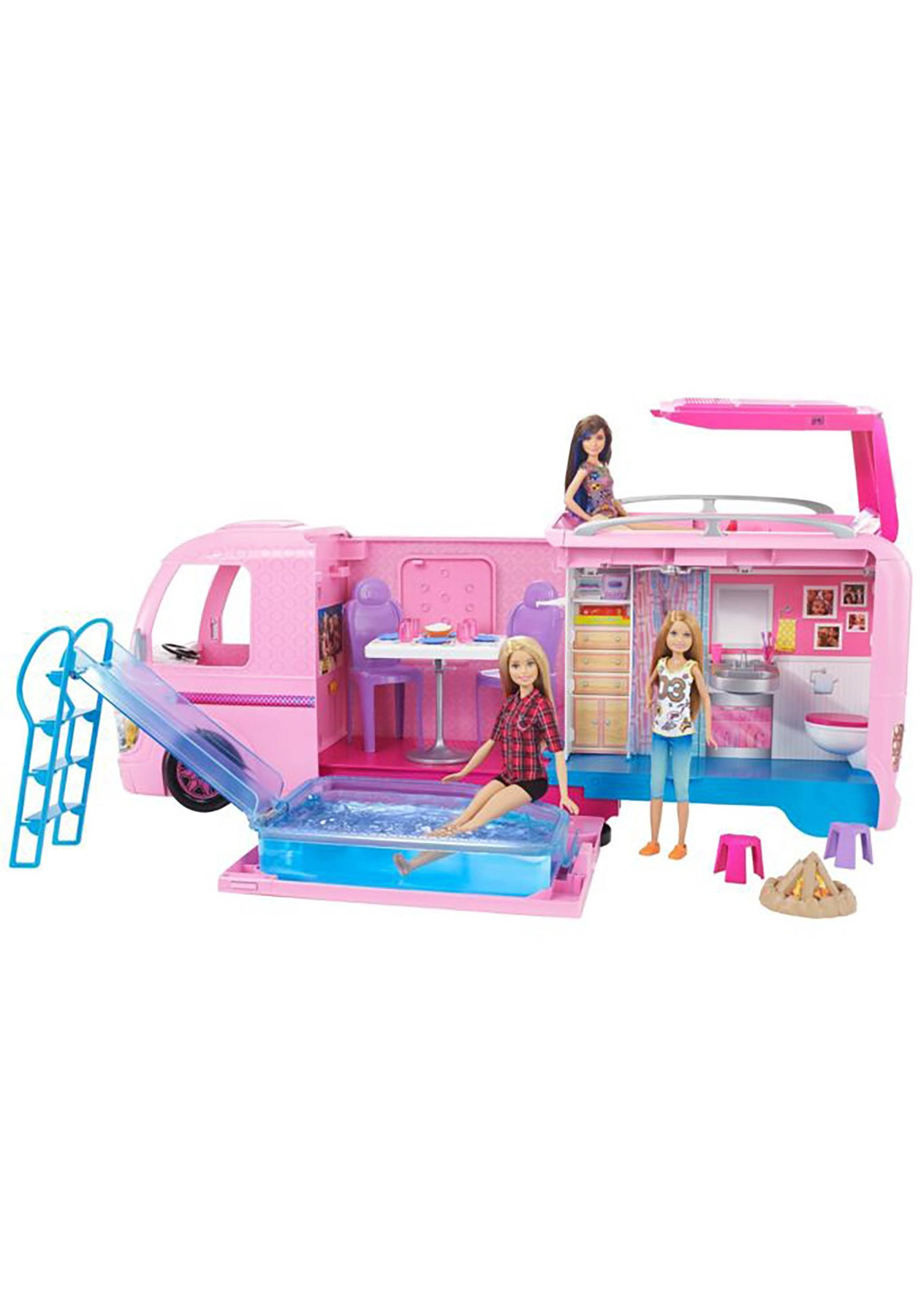 Barbie - DreamCamper Play Set - Pink