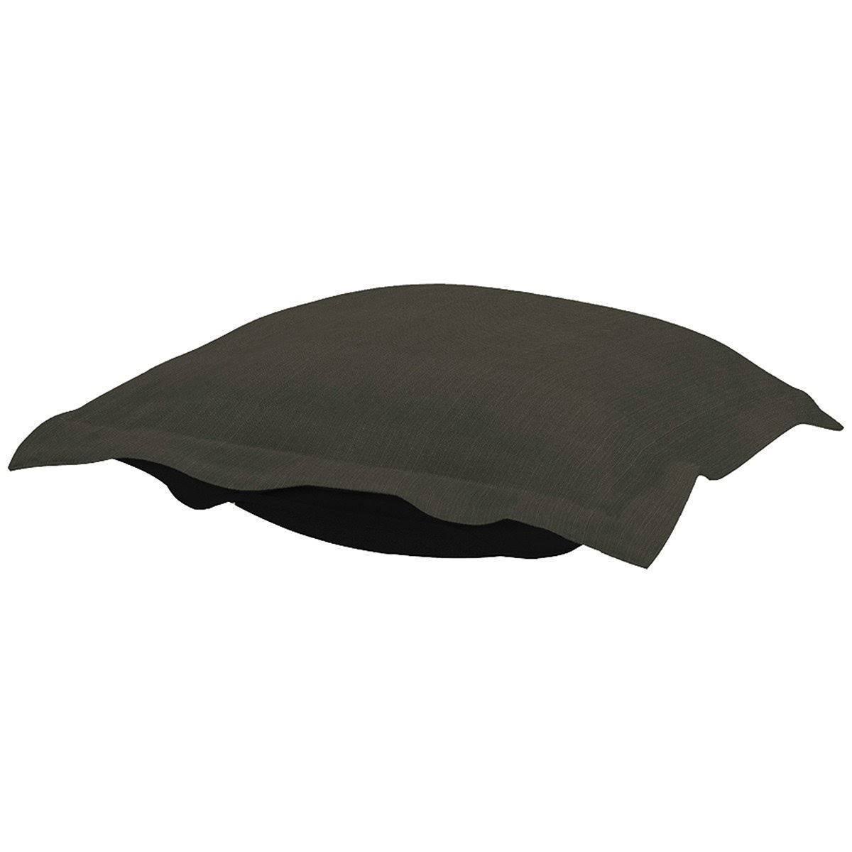 Howard Elliott 310-201P Puff Ottoman CUSHION, Sterling Charcoal