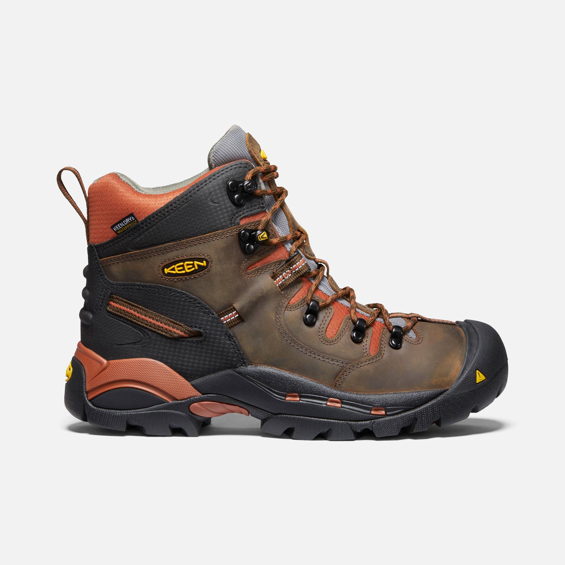 Keen Utility Pittsburgh Soft Toe 9 Men's Brown
