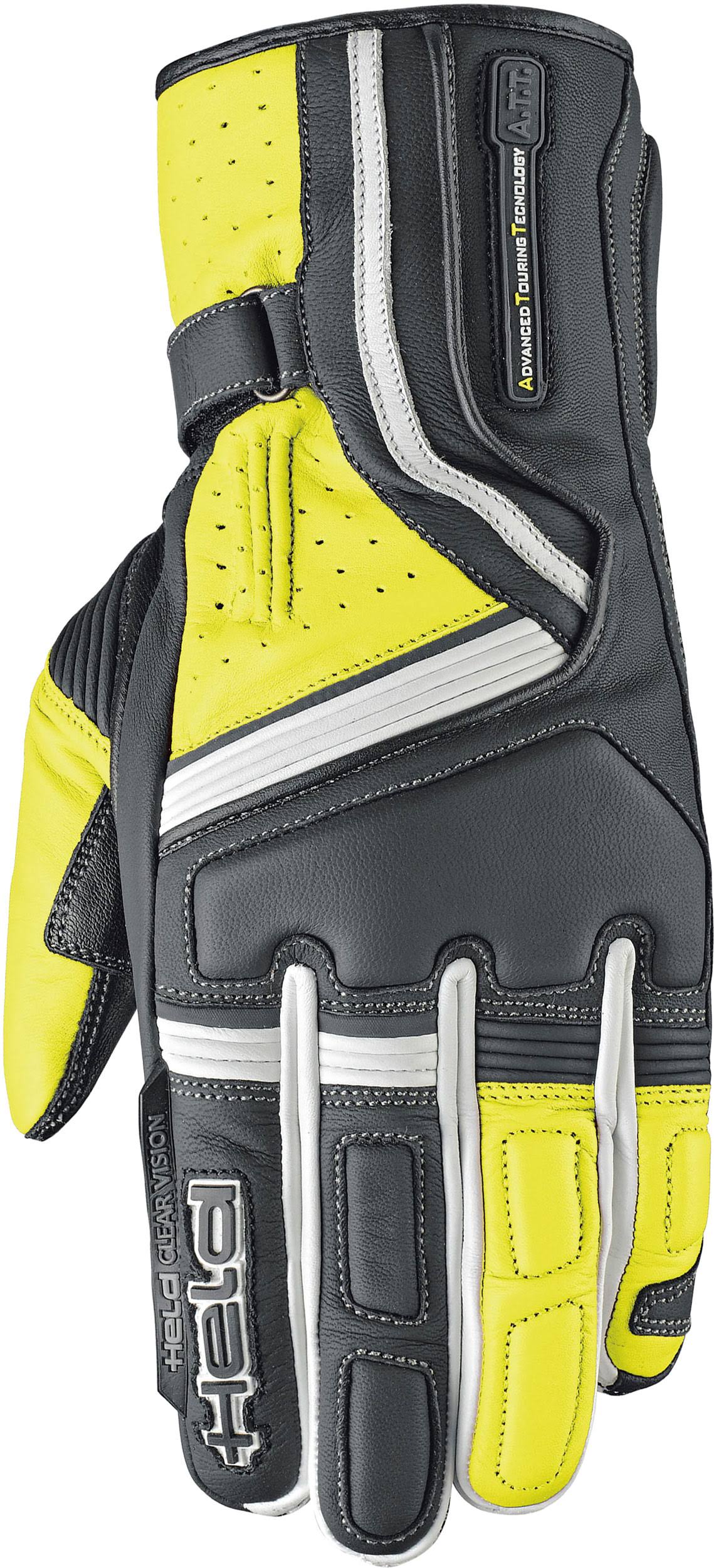 Held Travel 5 Gloves Men - Black/Neon-Yellow - 8
