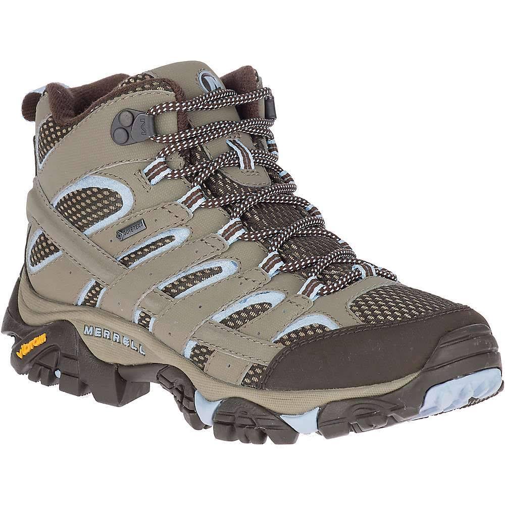 Merrell Women's Moab 2 Mid Gore-Tex , Size: 10.5, Brindle