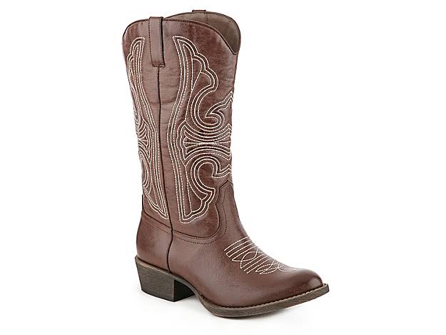 Coconuts Legend Cowboy Boot - Women's - Cognac