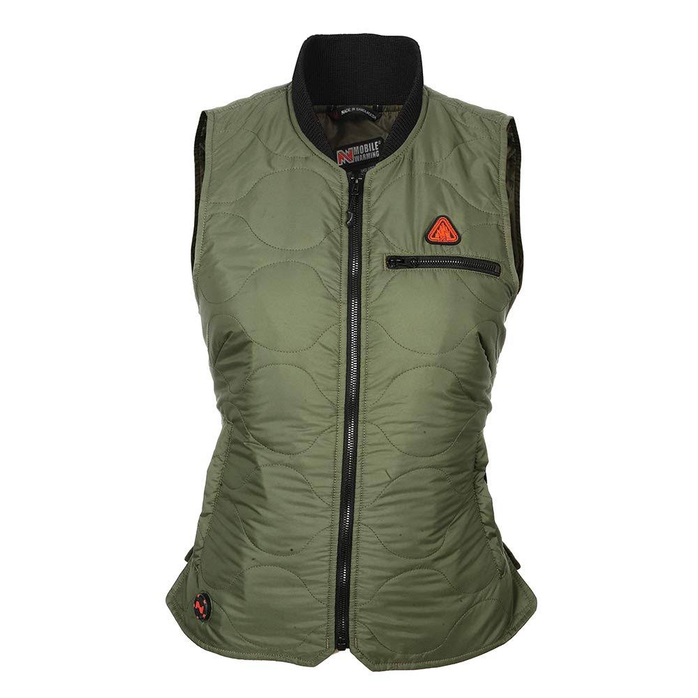 Mobile Warming Womens Company Bluetooth Battery Heated Vest (7.4v)
