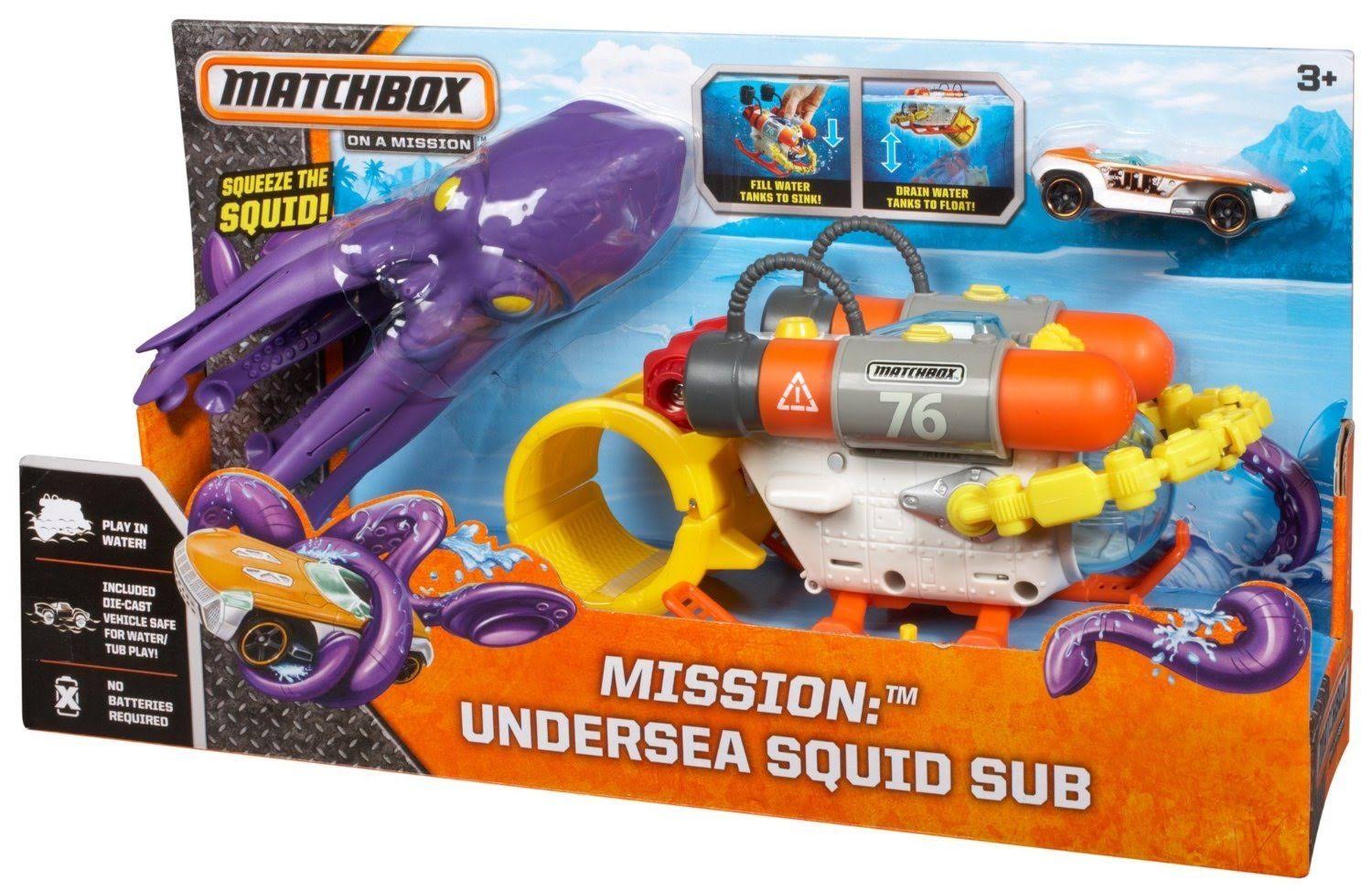 Matchbox - Mission: Undersea Squid Sub