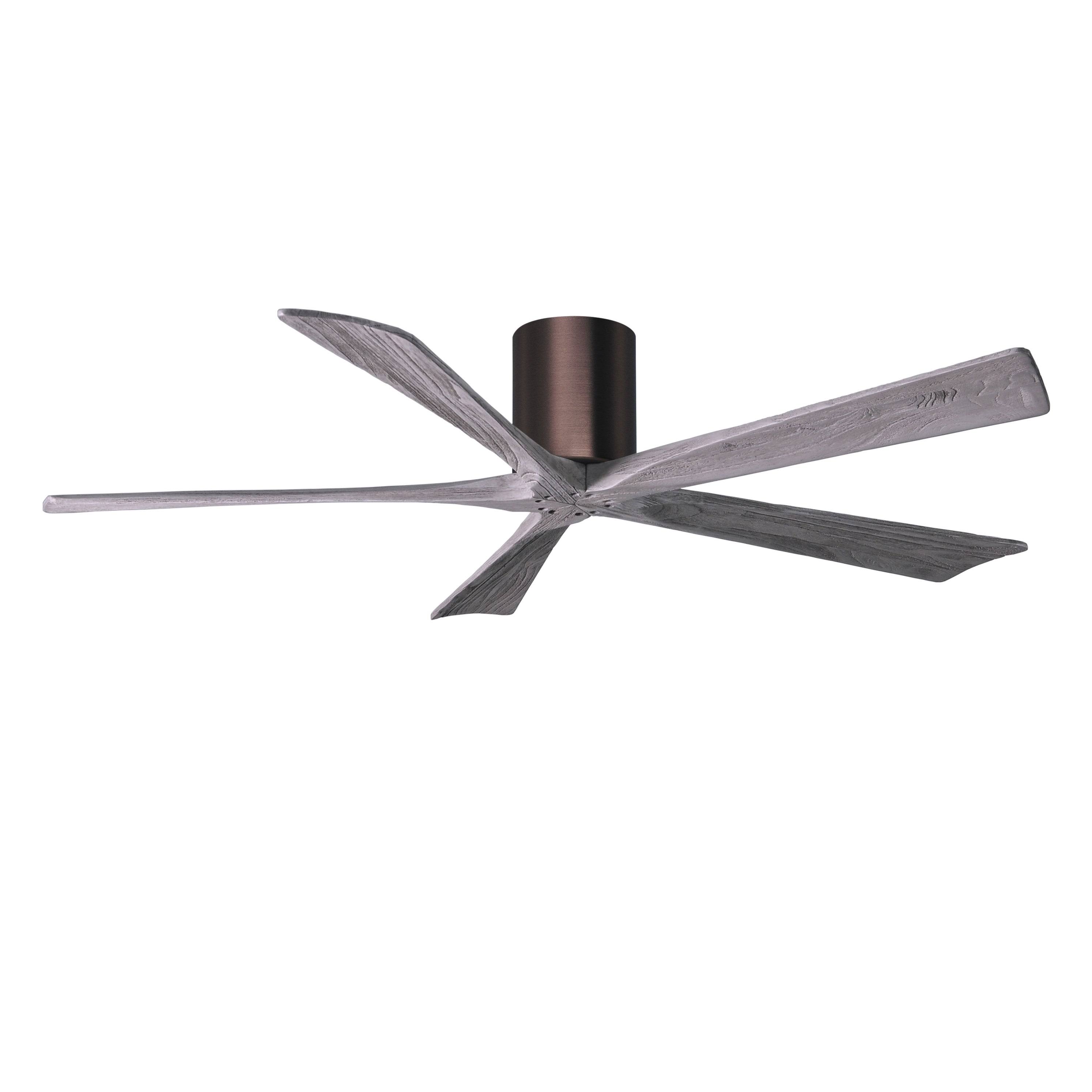 Irene Hugger Ceiling Fan by Matthews Fan Company, Brushed Bronze, IR5H-BB-BW-60