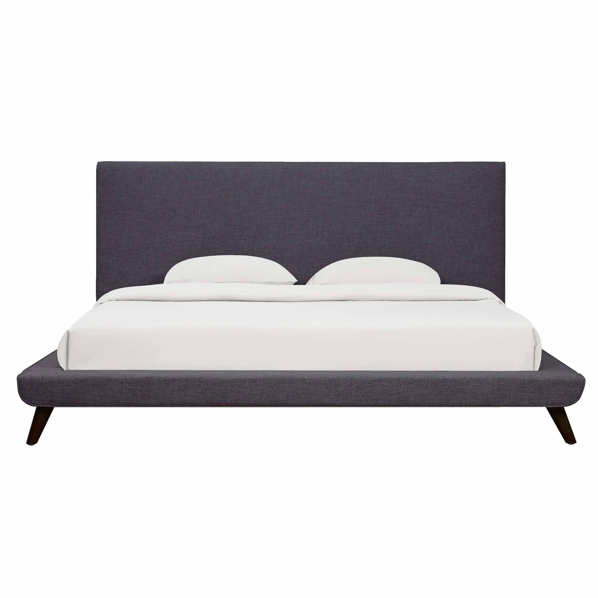 TOV Furniture Nixon Grey Linen Full Bed