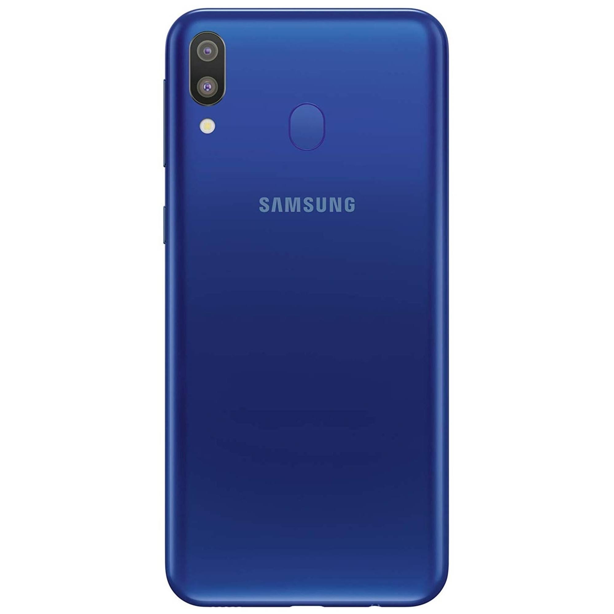 Recertified - Samsung Galaxy M20 M205M 32GB Unlocked GSM Phone w/ Dual 13 Mp u0026 5 Mp Camera - Ocean Blue