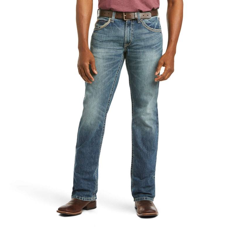 Ariat Men's M5 Slim Gambler Stackable Straight Leg Jean