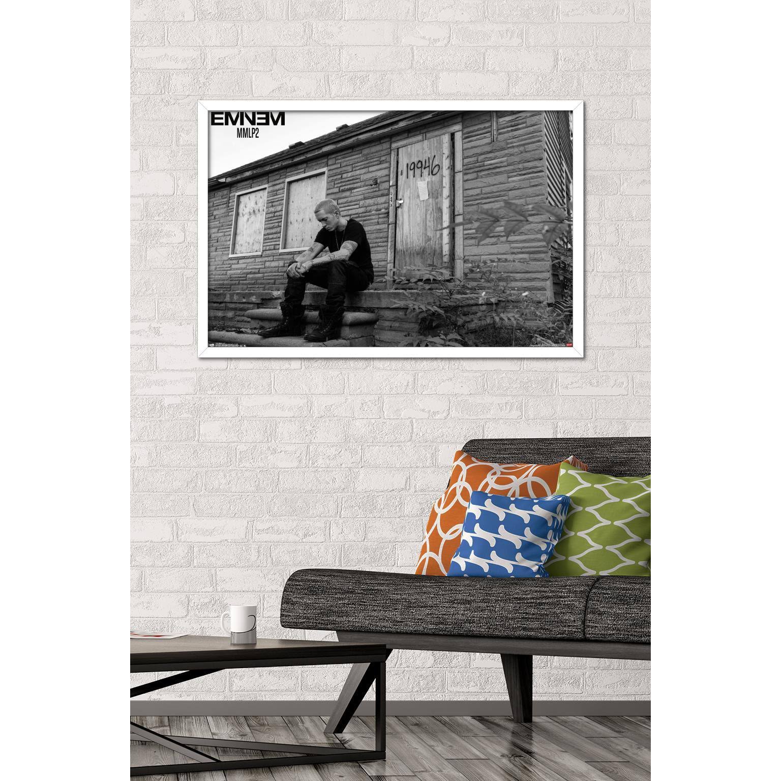 Eminem - LP 2 Poster, Size: 22.375 inch x 34 inch, White