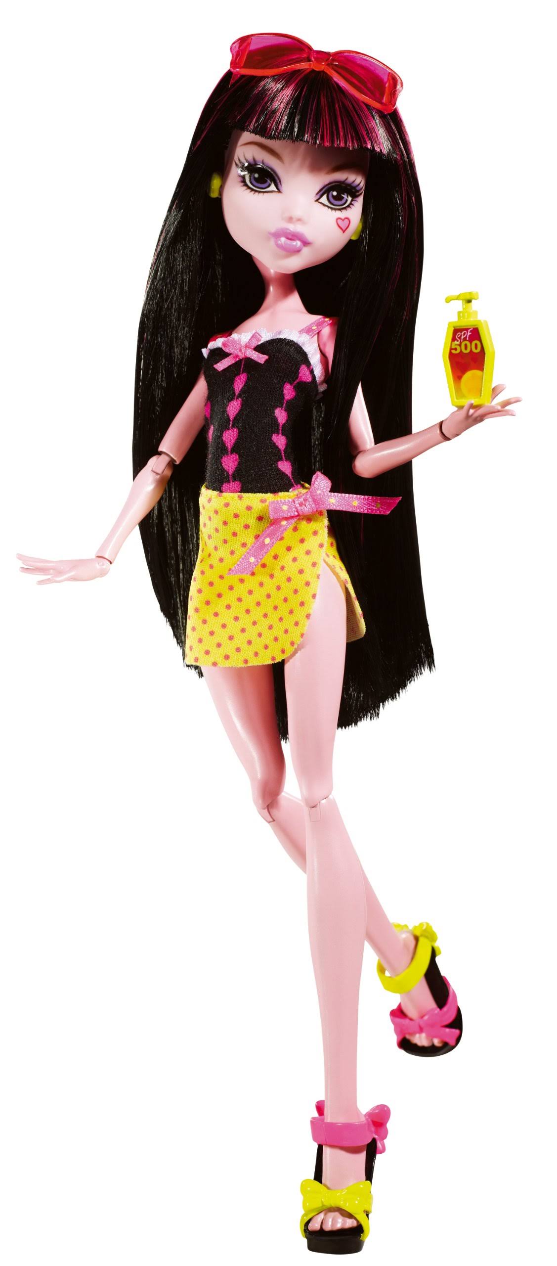 Monster High Gloom Beach Doll, DracuLaura