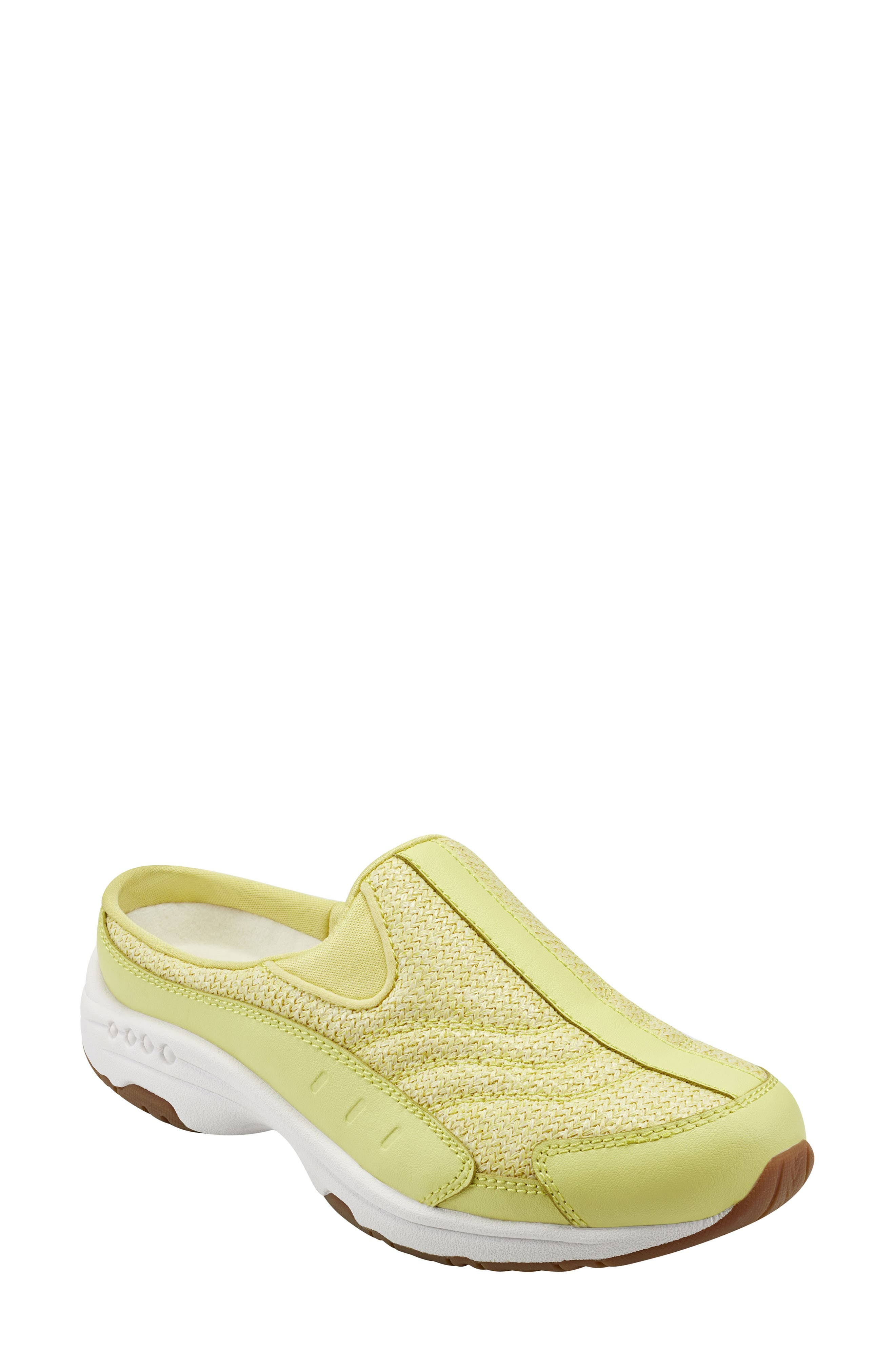 Easy Spirit Traveltime Slip-On Sneaker - Yellow - 9 W