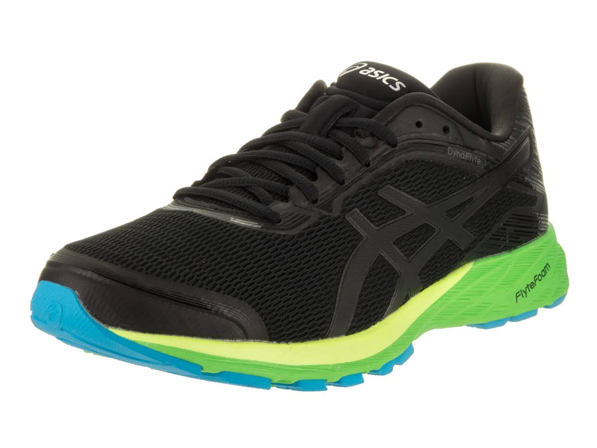 Asics Men's Dynaflyte Running Shoe black/onyx/green Gecko