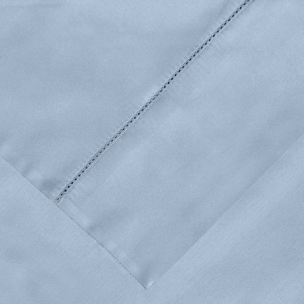 Pointehaven Pima Cotton 400 Thread Count Deep-fitted Sheet Set (Full / Blue)