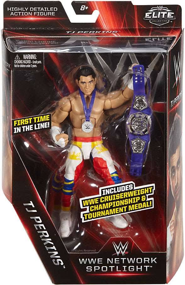 WWE Elite Collection Network Spotlight TJ Perkins Action Figure
