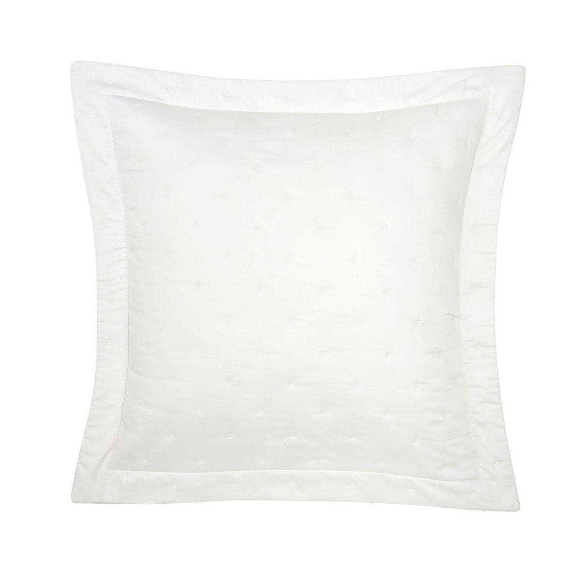 Yves Delorme Triomphe Quilted Euro Sham - Nacre