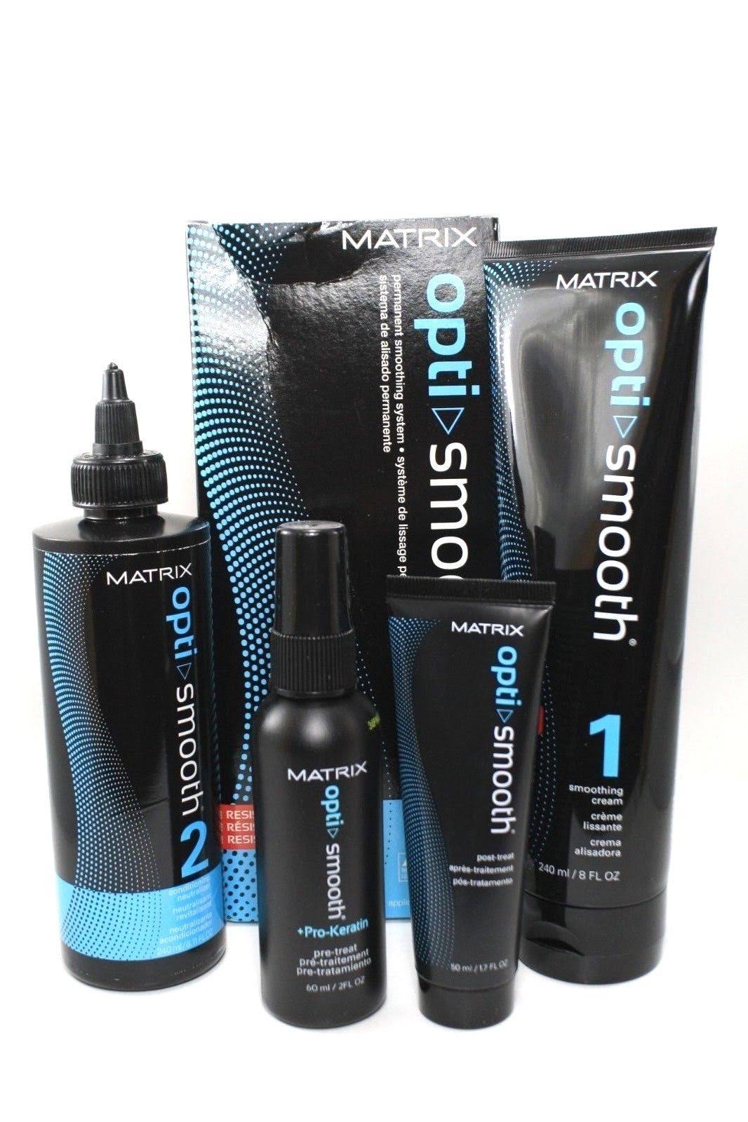 Matrix Opti Smooth Permanent Smoothing System - Resistant Kit