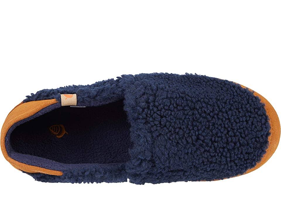 Acorn Moc II with Collapsible Heel - Women's XL Navy Popcorn Regular