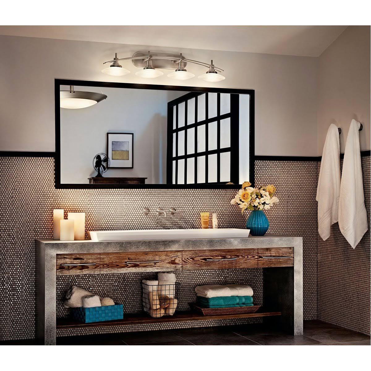 Kichler - 6464CH - Four Light Bath - Structures - Chrome