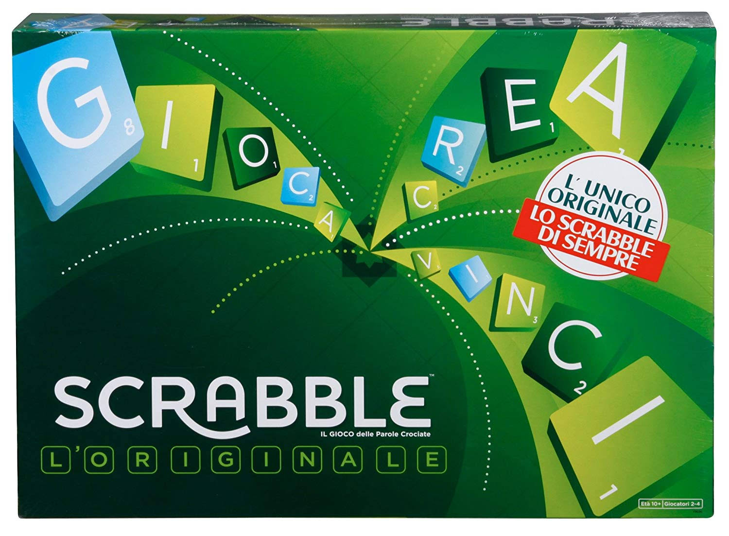 Mattel Y9596 - Scrabble originale Merchandise
