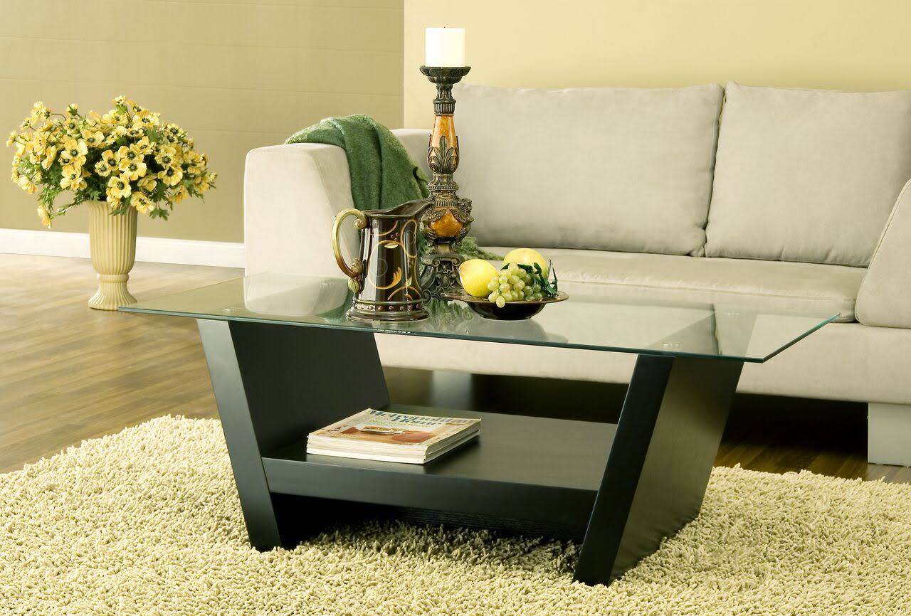 Furniture of America Sierra Arched Coffee Table - Enitial Lab 28220CT