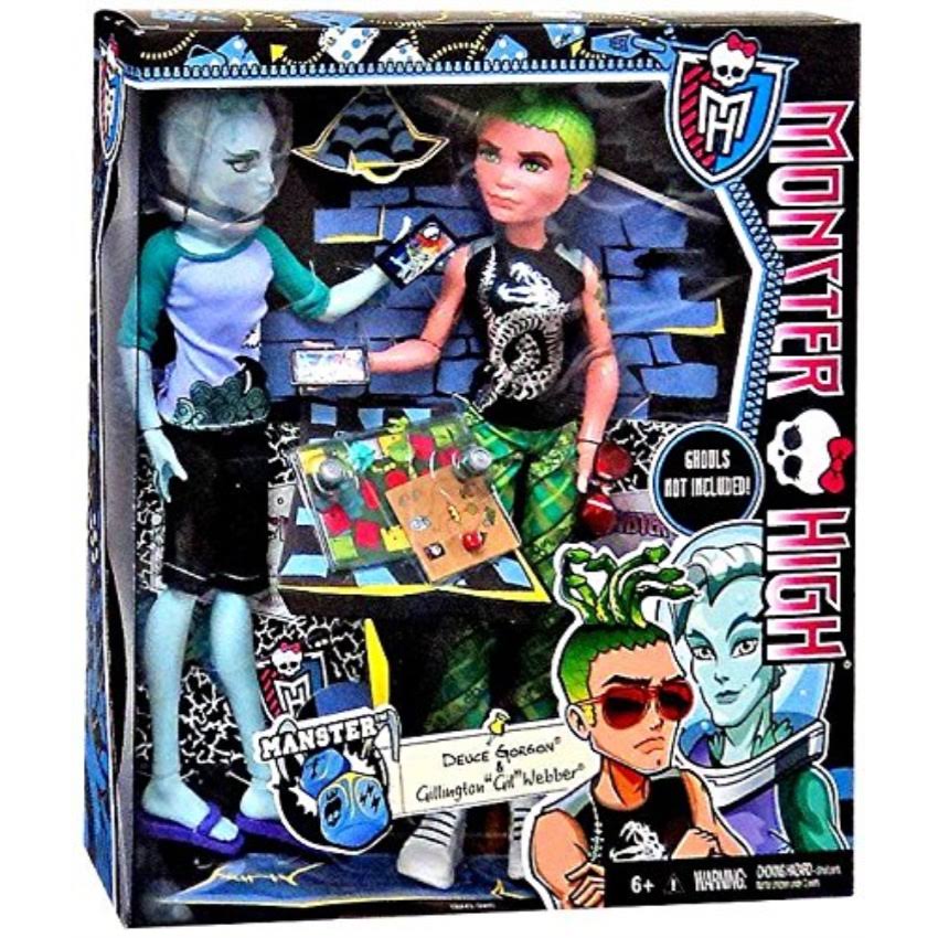 Monster High - Manster 2-Pack - Gil Webber and Deuce Gorgon