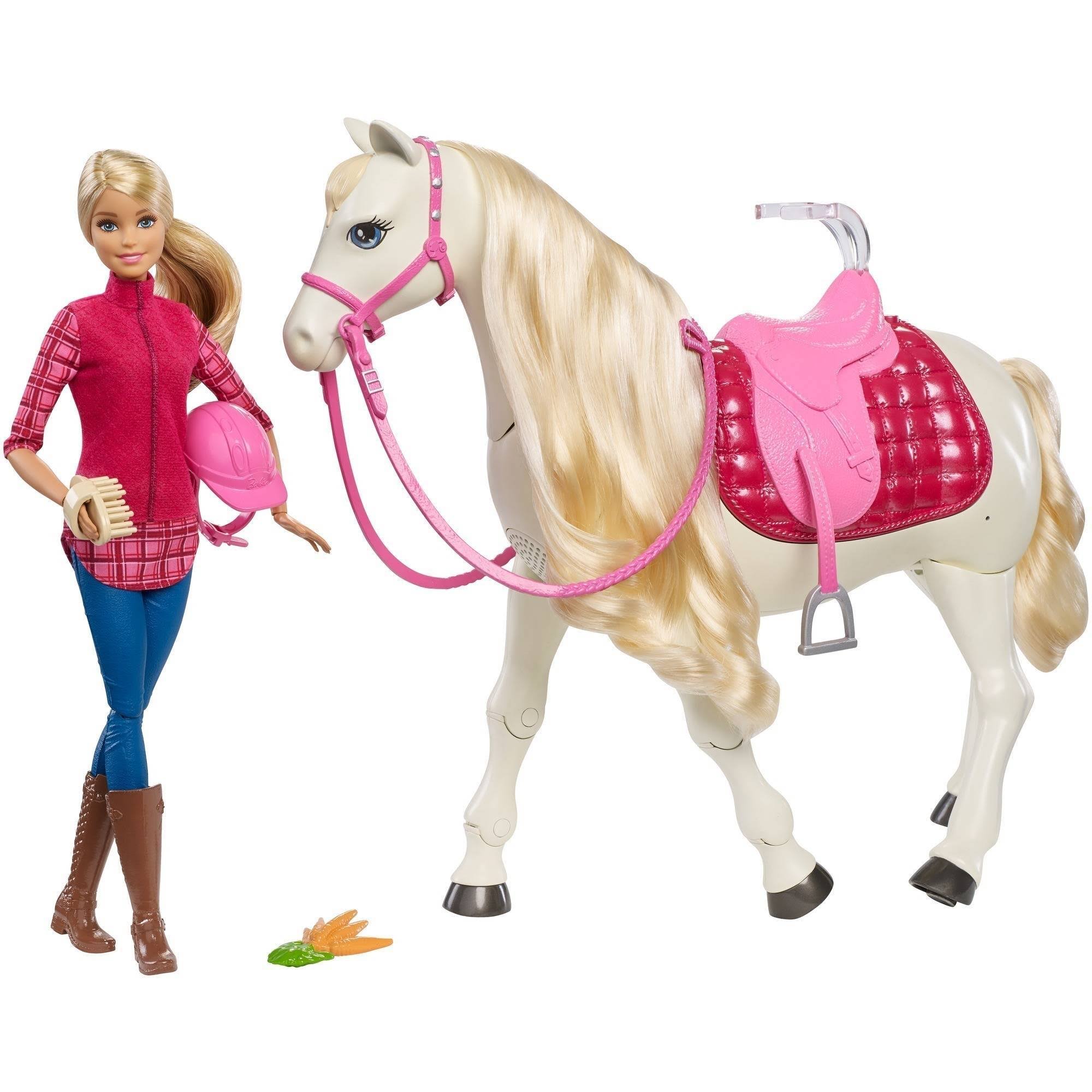 Barbie Dream Horse u0026 Blonde Doll
